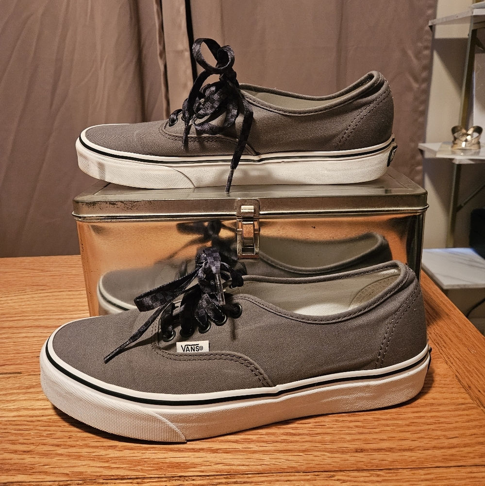 Van's, grey, mens 8.5 or womens 10, great condition